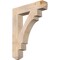 Ekena Millwork Merced Craftsman Smooth Bracket, Douglas Fir, 5 1/2"W x 30"D x 38"H BKT06X30X38MRC04SDF - alternate 1